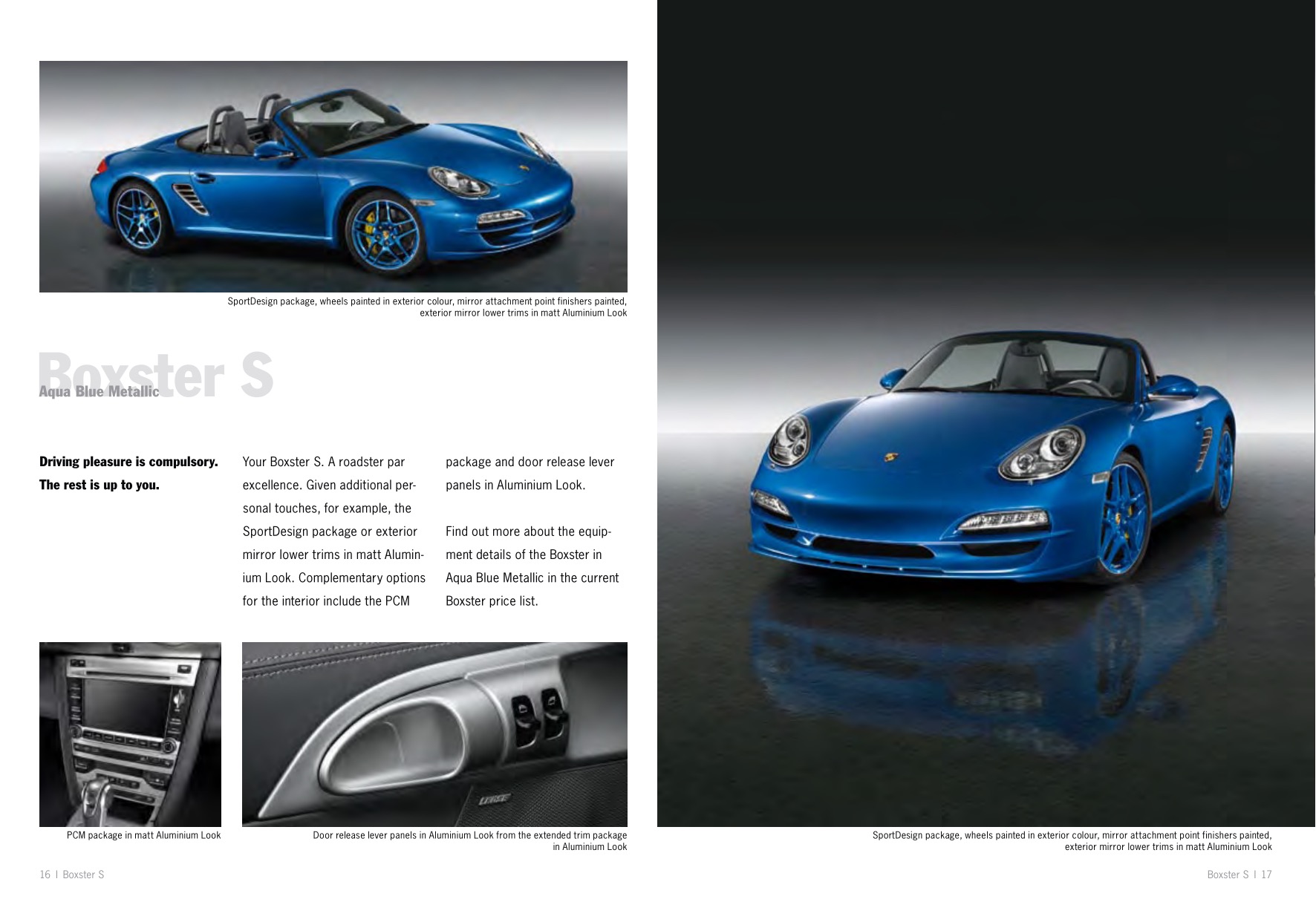 2011 Porsche Boxster Brochure Page 11